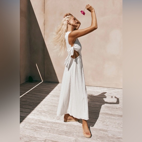 SABO Skirt White Aurelia Dress - Picture 4 of 4